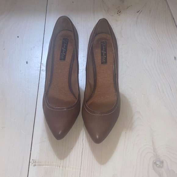 Escarpins Zara Trafaluc Rose Taille 36/6 - Occasion, Talons Ultra-hauts (4+ Pouces), Daim